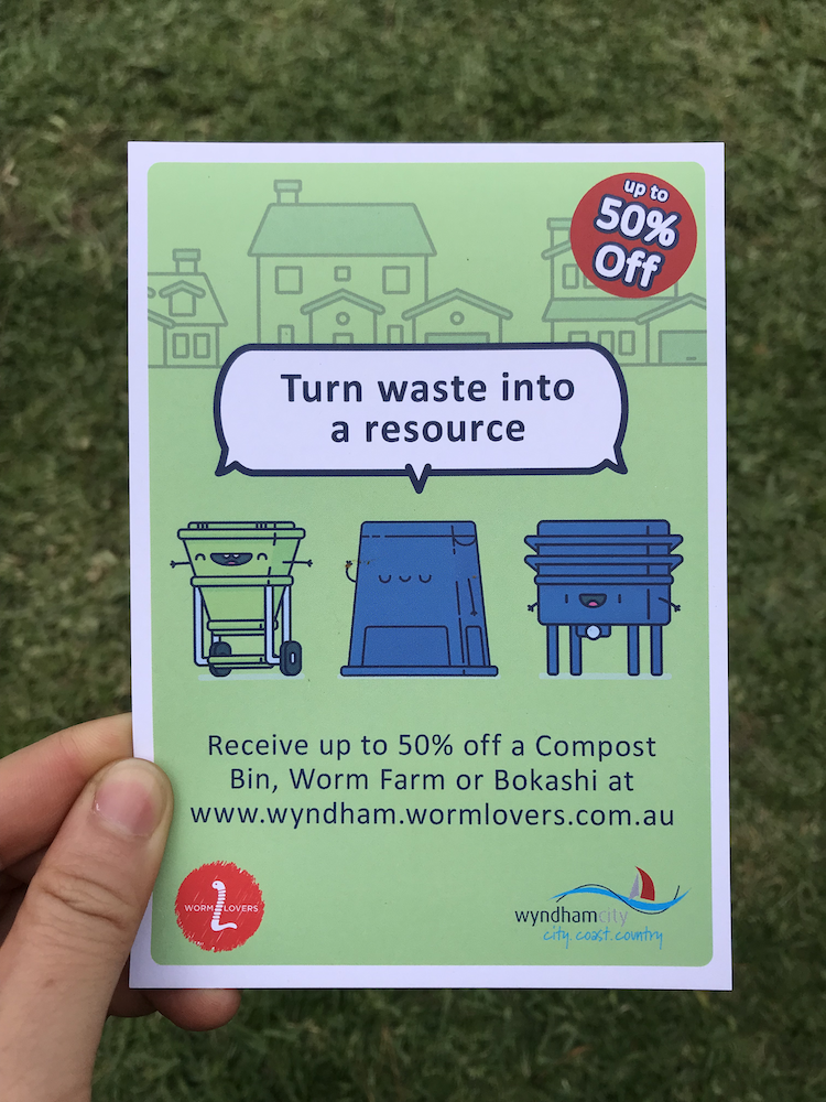 Wyndham City Council's worm farm and compost discount program